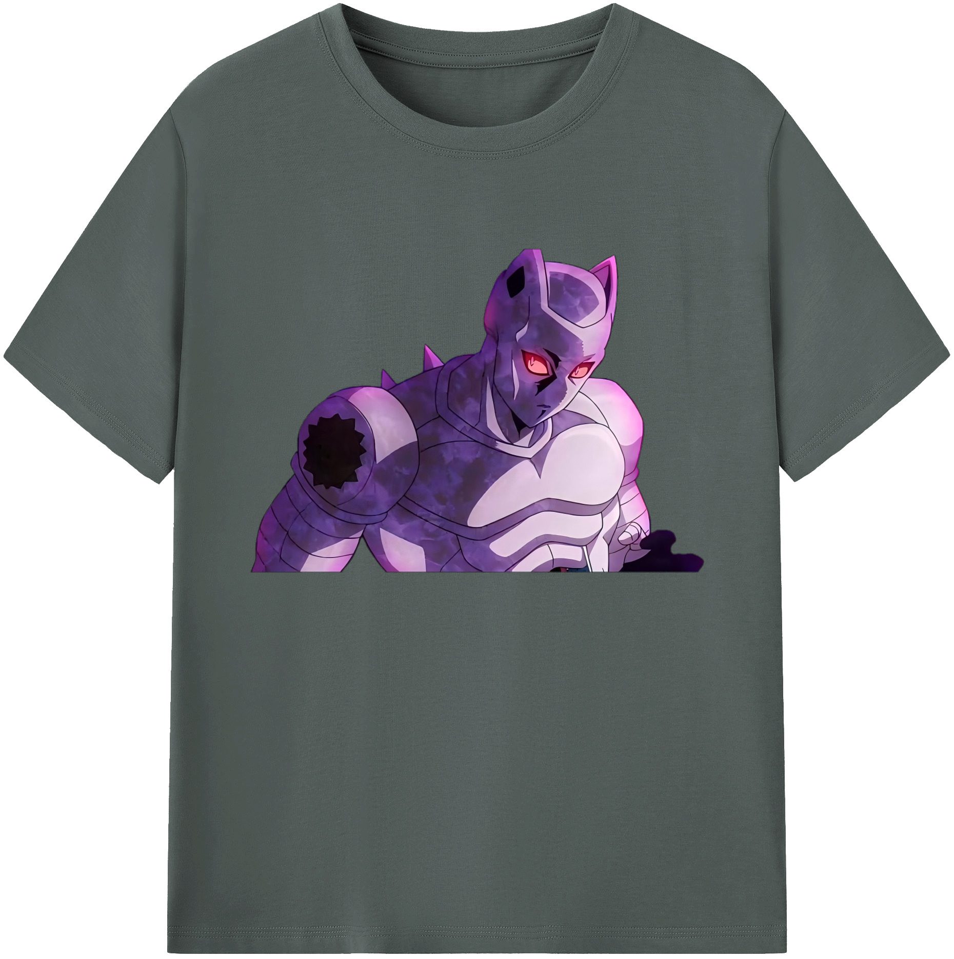 （画像用） ジョジョの奇妙な冒険 きら よしかげ JoJo's Bizarre Adventure Kira Yoshikage 綿100％ メンズ半袖Tシャツ｜肌触りやわらか＆通気性